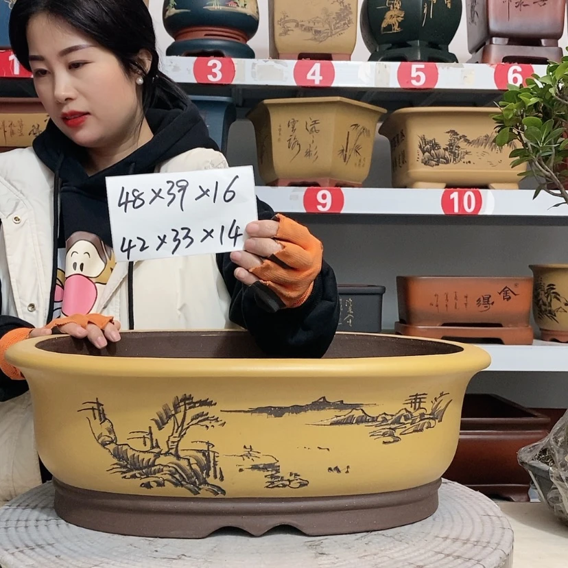 【闪购商品】紫砂花盆