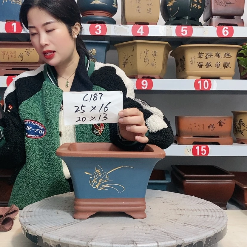 【闪购商品】紫砂花盆
