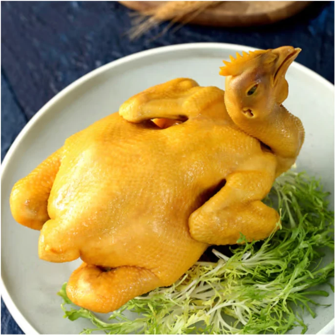 【耒阳闪送】盐焗鸡720g/1只整只真空包装正宗客家特产盐焗鸡熟食鸡供港品