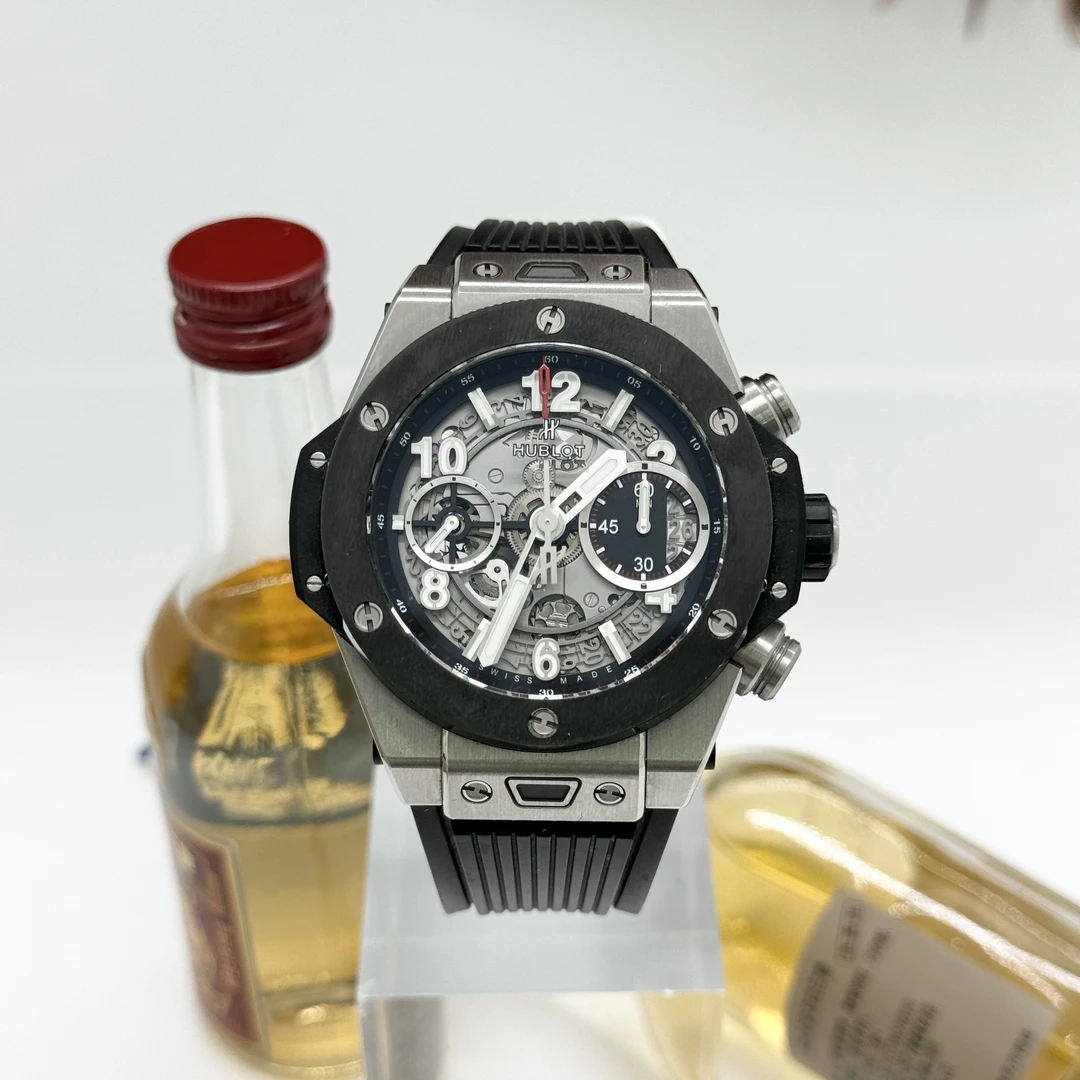 99新 Hublot/宇舶表 BIG BANG 自动机械 抛光钛金属 42mm 21全