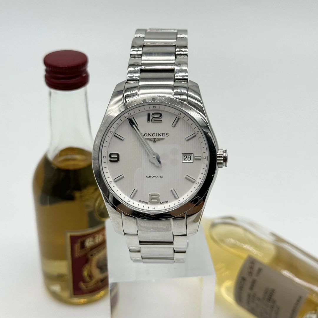 99新 Longines/浪琴 优雅系列 自动机械 精钢 40mm 19全