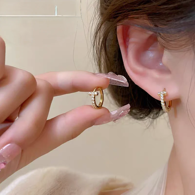 铜合金耳饰 806精致简约轻奢耳环