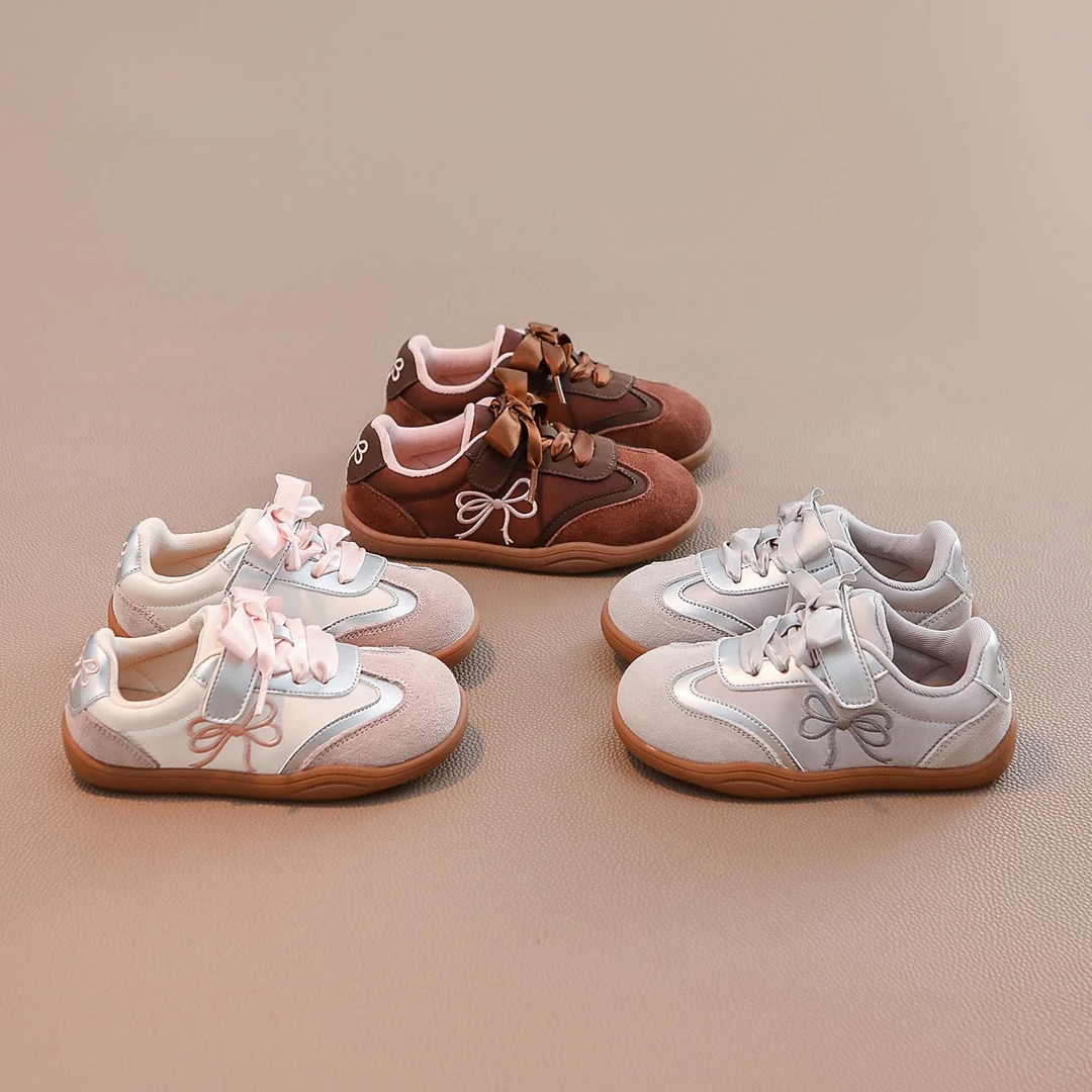 女童德训鞋秋季2024新款儿童鞋子秋款运动鞋板鞋女宝幼儿园休闲鞋