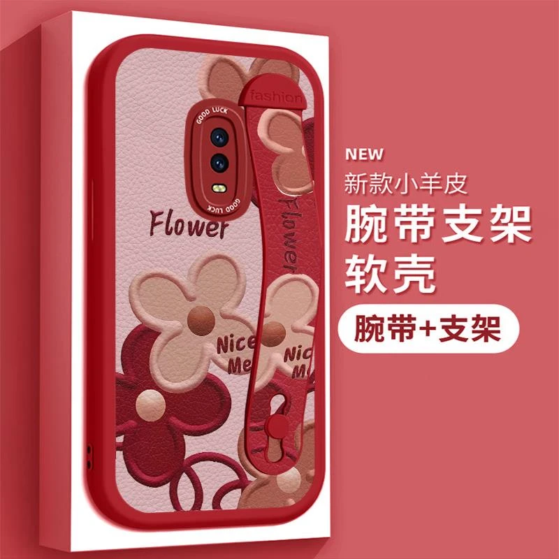 适用OPPOR17手机壳PACM00新款小羊皮OPPOR15x时尚支架PBCT10全包O