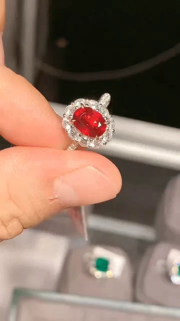 【闪购商品】红宝石戒指18K金镶嵌2.29ct/专场专属价/3-1