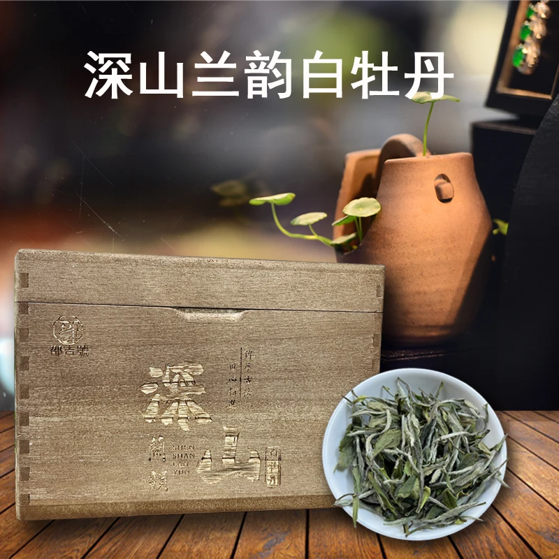 邵吉号深山兰韵福鼎白茶磻溪原产地白牡丹白兰香