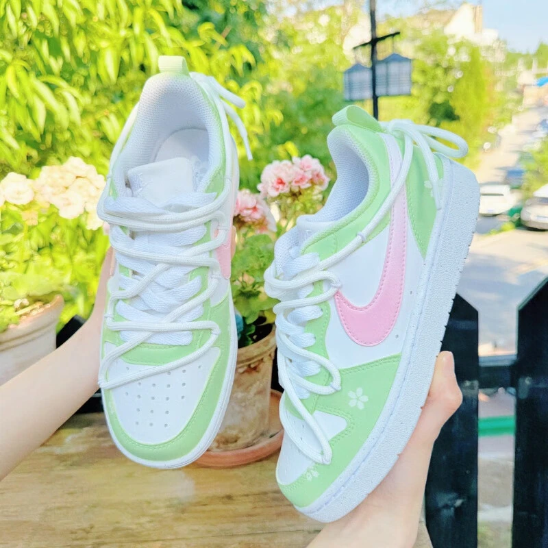 NIKE/耐克【定制球鞋】春樱抹茶春夏心动多巴胺配色七夕送礼老婆