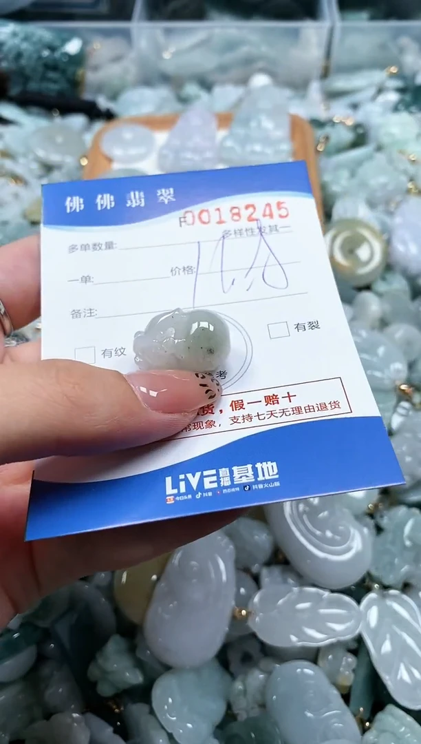 【闪购商品】翡翠颈饰未镶嵌闪购商品0018245