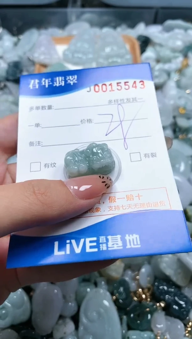 【闪购商品】翡翠颈饰未镶嵌闪购商品0015543