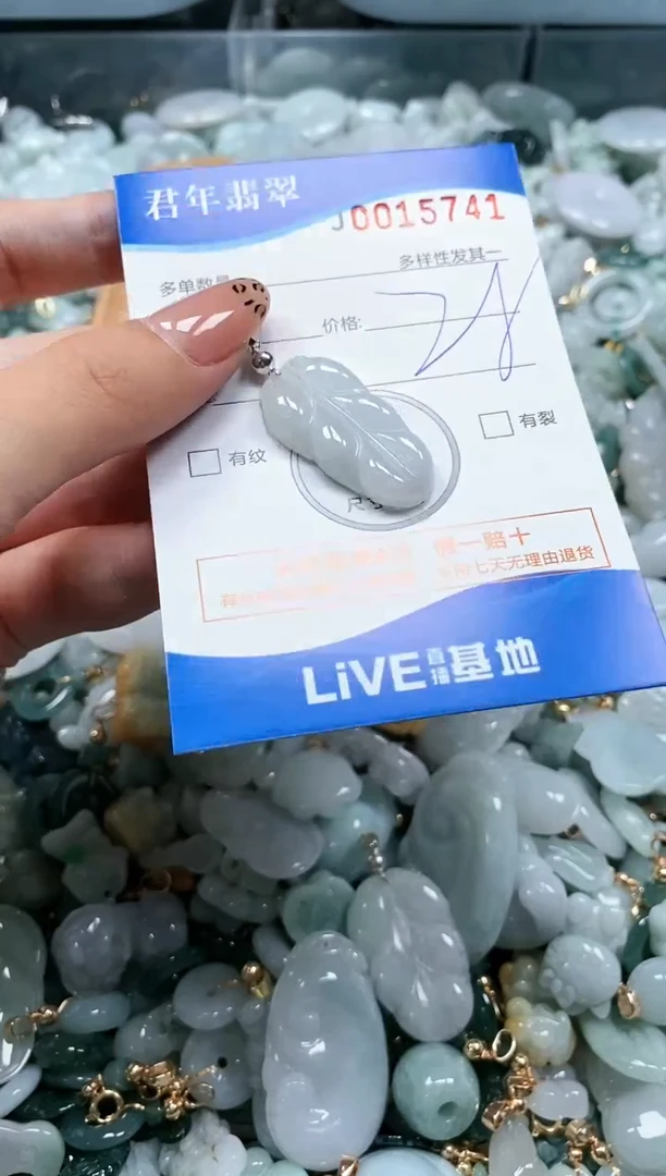 【闪购商品】翡翠颈饰未镶嵌闪购商品0015741