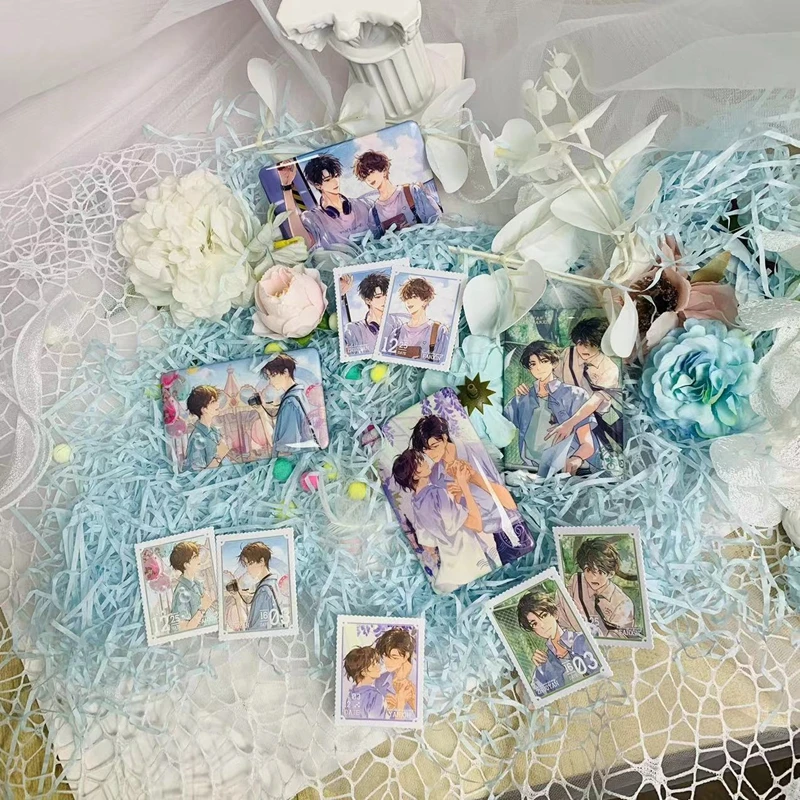 别来无恙庄凡心顾拙言徽章盲盒邮票周边白色婚礼墨丘里正版周边