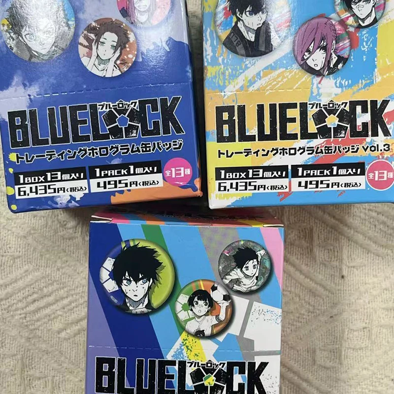 【直播间限定】日谷盲抽蓝锁原画玻璃闪吧唧