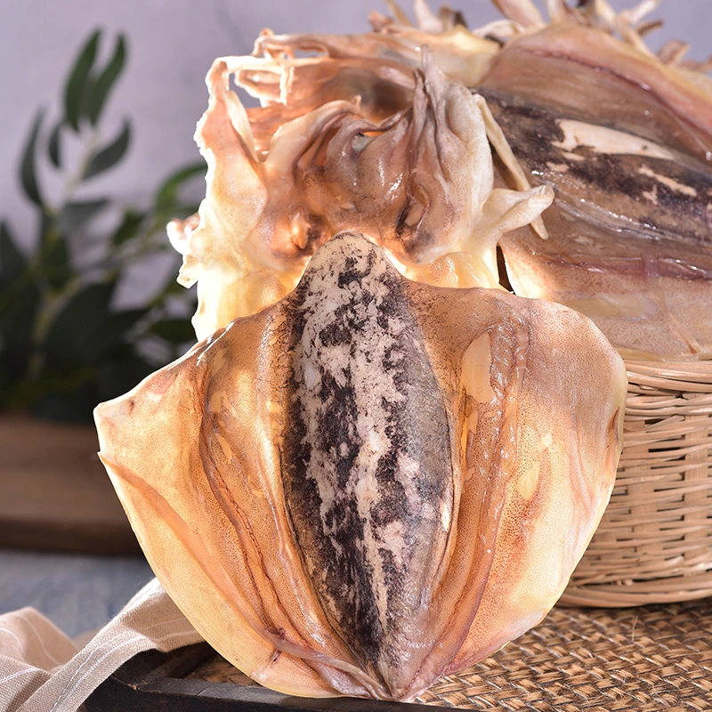 墨鱼干特级大号比目鱼500g一斤装坐月子营养煲汤墨鱼干