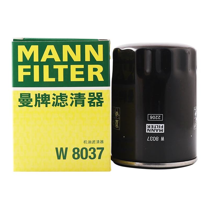 曼牌滤清器W8037 机油滤芯格 福特探险者 福特锐界 林肯领航员
