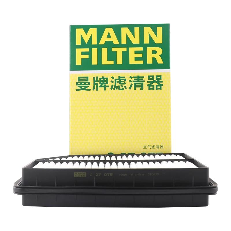 曼牌滤清器C27075空气滤芯格原厂品质过滤性能适用吉利远景X3车型