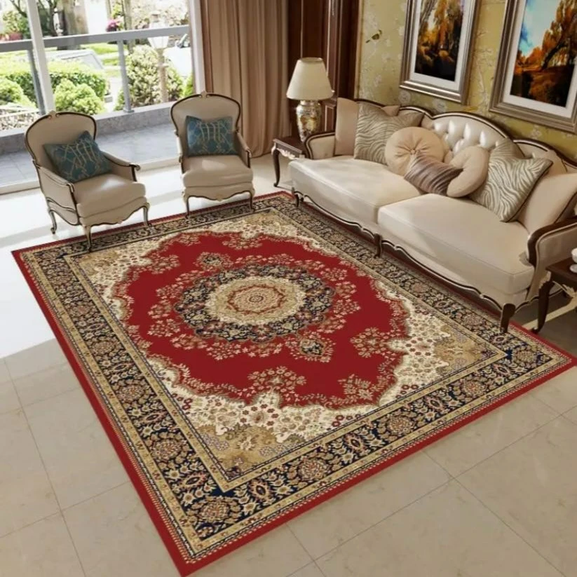 【贞好】现代欧式水晶绒客厅地毯卧室地毯防滑大面积满铺地毯