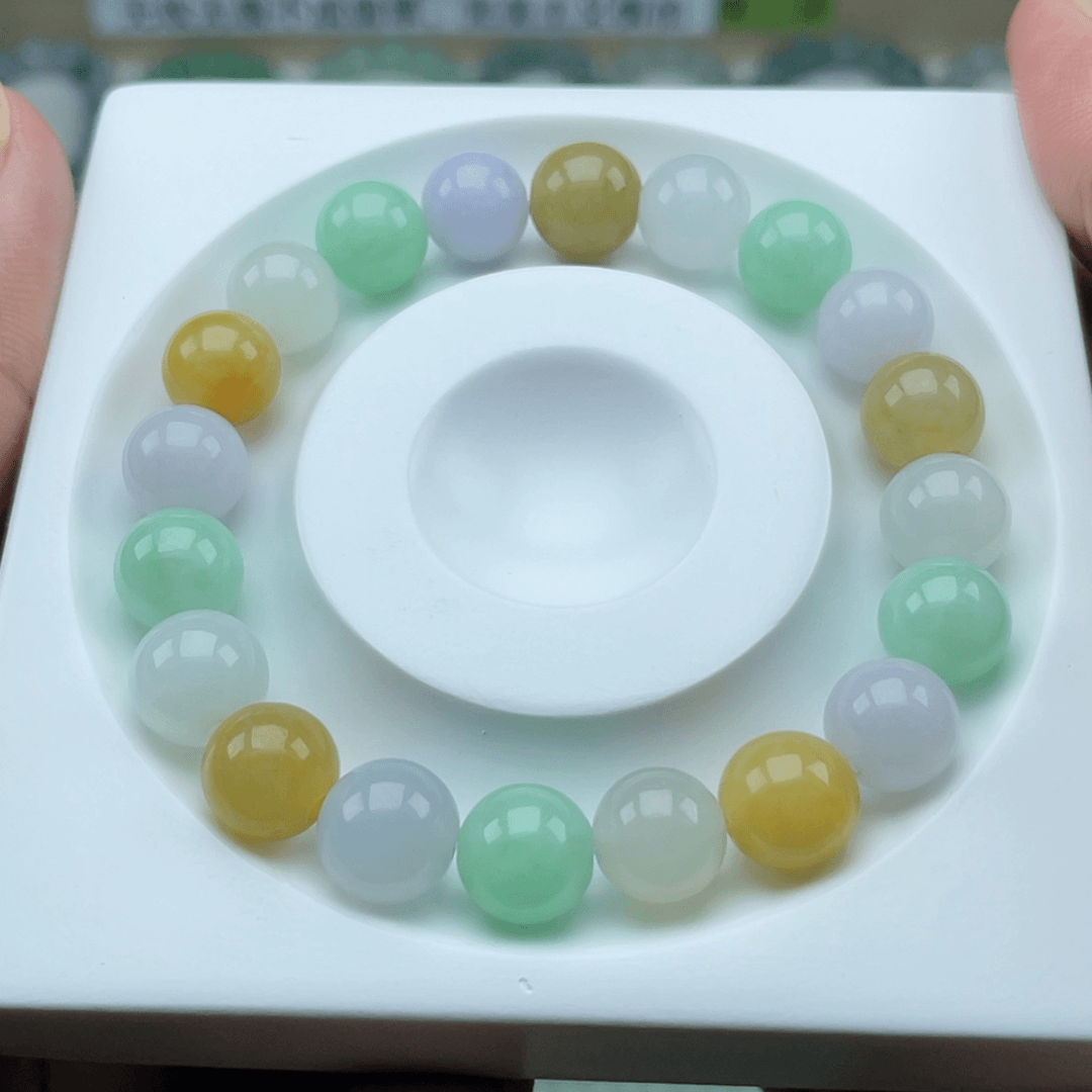 【闪购商品】翡翠手链未镶嵌乡*愁10