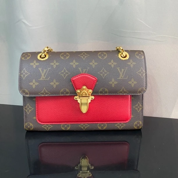 95新 LouisVuitton/路易威登 哈基米/lv红色维多利亚