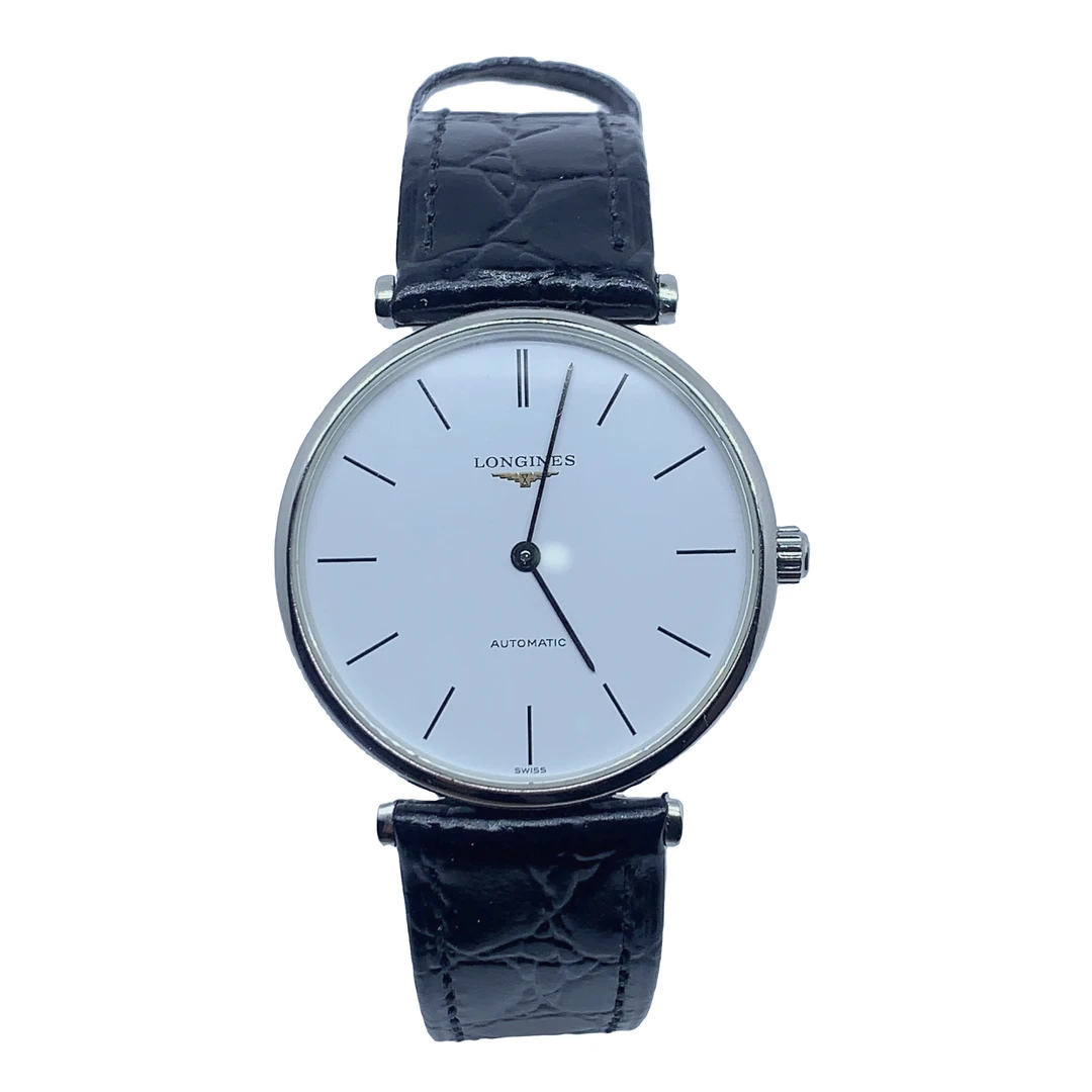95新 Longines/浪琴 07953/A中性自动机械腕表/34盘/表带扣后配