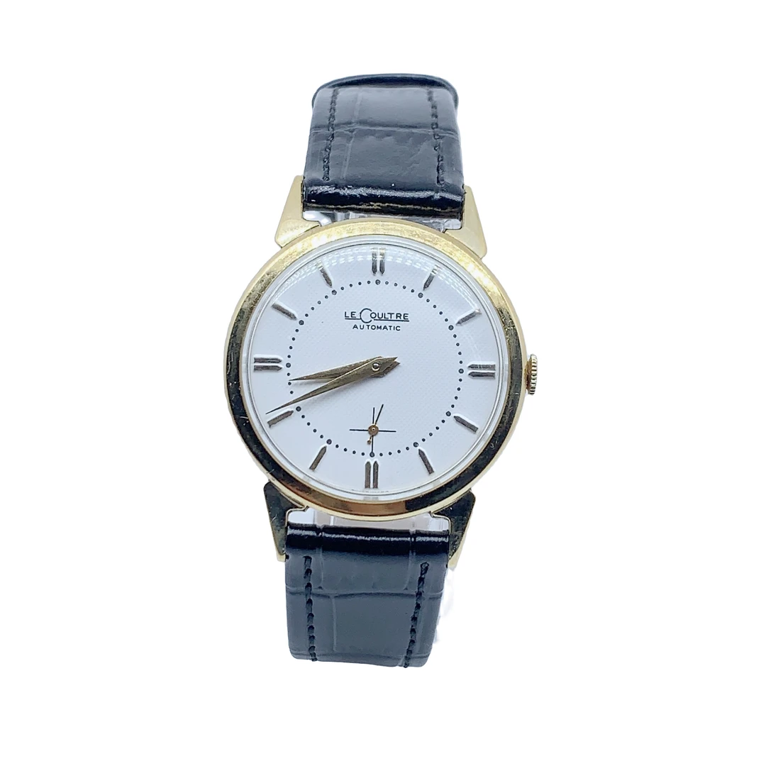 95新 Jaeger-LeCoultre/积家 49021/B自动机械表/35.5盘/带扣后配