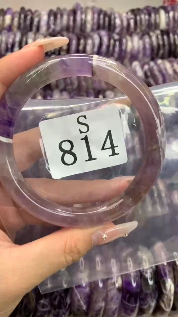 【闪购商品】水晶水晶手镯S未镶嵌814-63