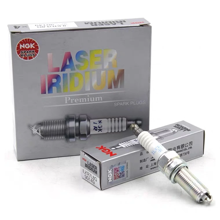 NGK铱铂金火花塞ILKR7L8G 90149适配江铃陆风X7驭胜领界非单支价