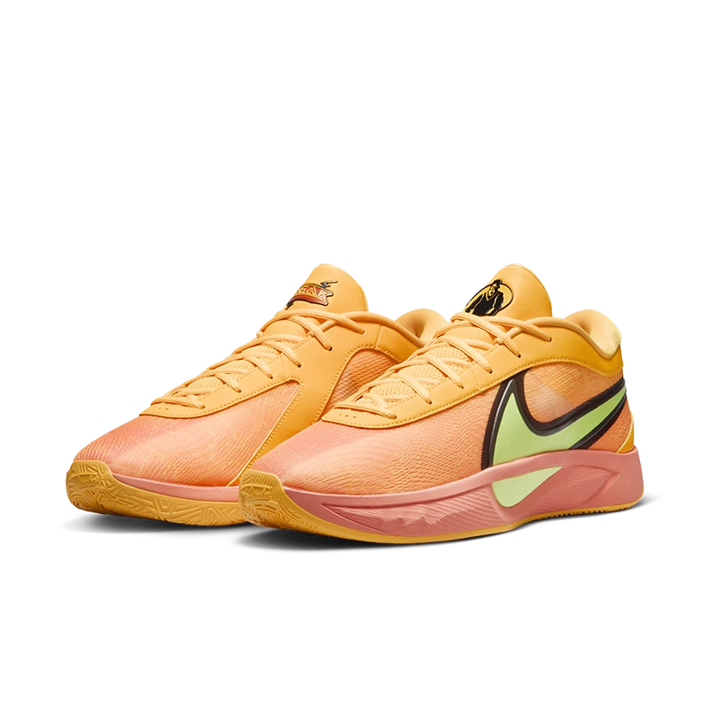 NIKE/耐克官方正品字母哥FREAK 6 黄色实战篮球鞋FJ7807-601