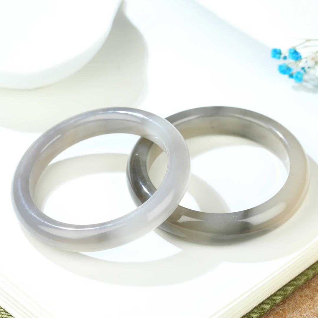 【麦子家族618抢先购】天然和田玉手镯时尚百搭礼物女款时尚YC024-