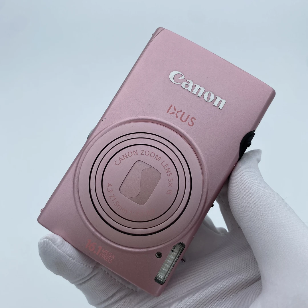 95新 Canon/佳能 IXUS125粉色1610w像素5倍光学变焦不支持试用
