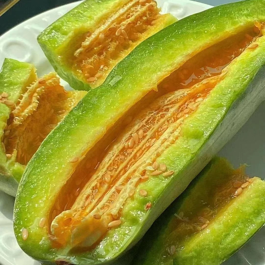 【果乐多甄选】今年酥脆甜瓜一箱3斤左右