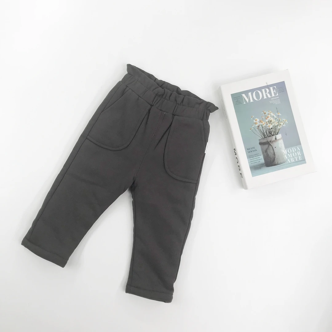 【童装】185241儿童婴童女童宝宝休闲秋冬季儿童小童装针织长裤保暖