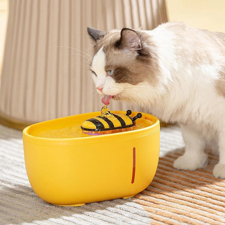 猫咪饮水机自动循环活水宠物狗狗喝水器流动碗不湿嘴喂水神器用品