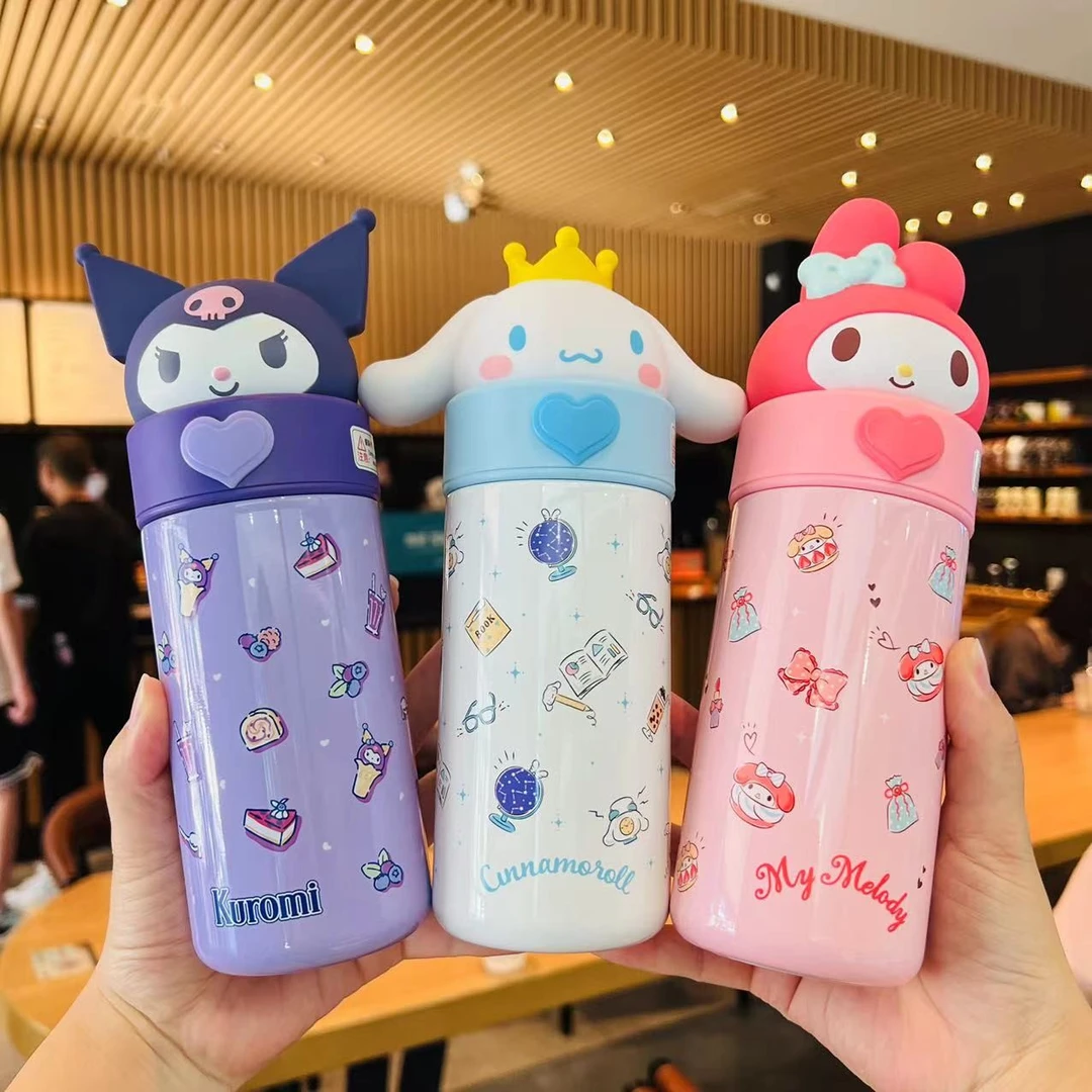 三丽鸥公仔高颜值保温杯可爱卡通玉桂狗不锈钢水杯