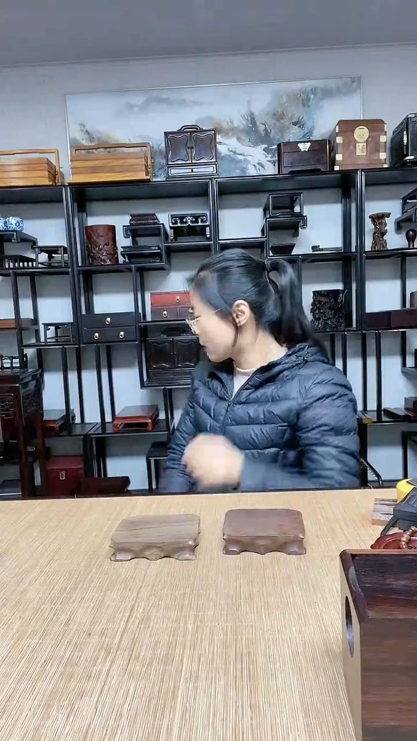 【闪购商品】1根雕2个黑檀8.8