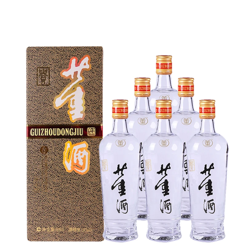 董酒老贵董 董香型  高度白酒 【280SPL】54度500ml*6瓶