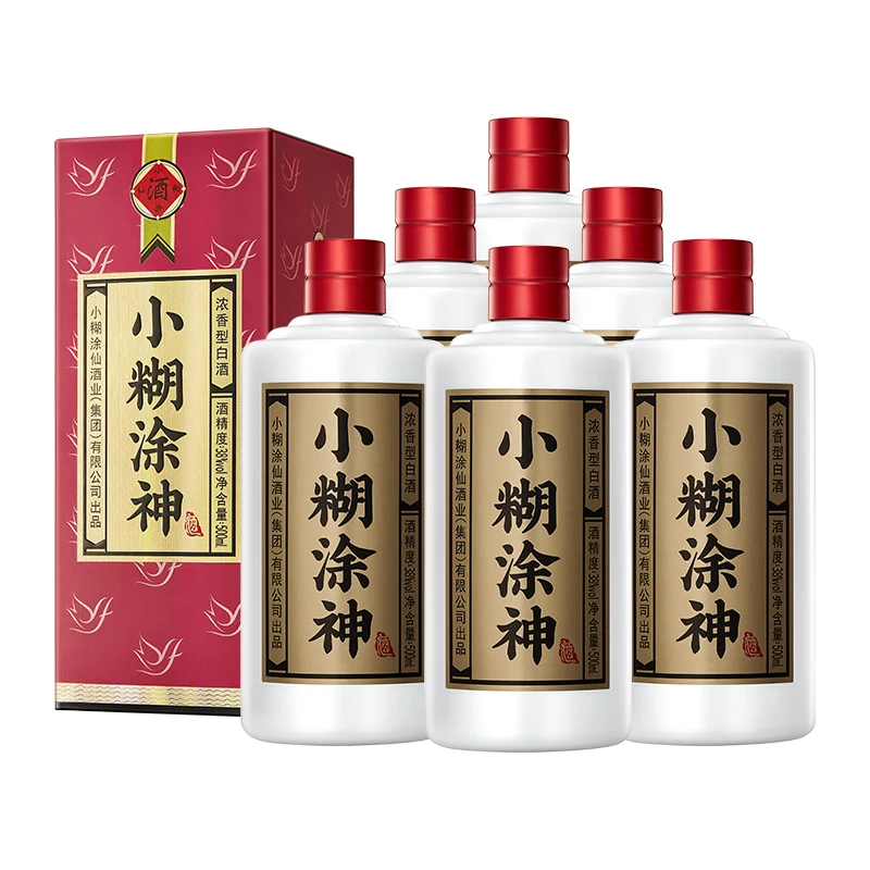 小糊涂仙小糊涂神 普神 【ZP1】浓香型白酒38度500ml*6瓶