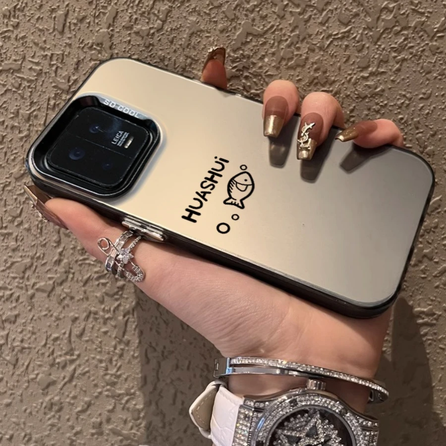 简约小鱼适用苹果15手机壳iphone14/13卡通12/11高级感xs小众网红