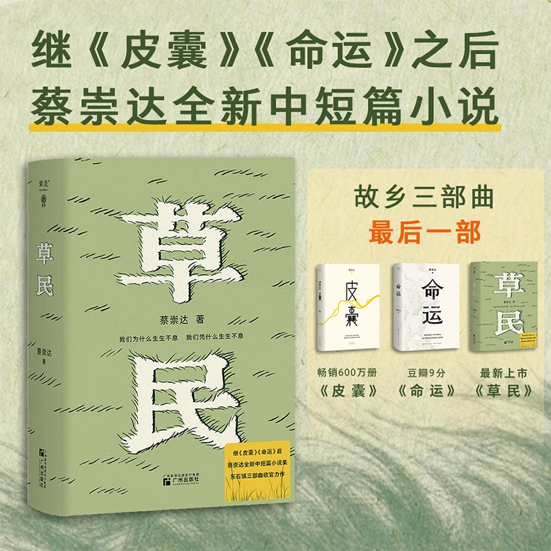 【新华正版】草民中国当代故事中短篇小说集精装