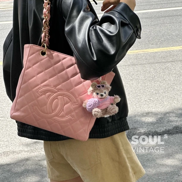 95新 Chanel/香奈儿 Chanel 粉金 鱼子酱pst/649811723