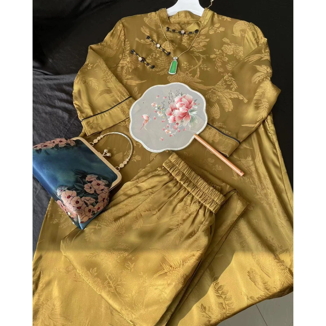 新年战袍【鹊上枝头】-新款女士气质新中式中国风套装