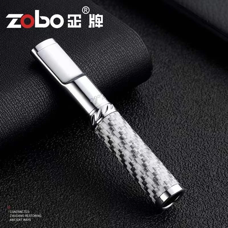 Zobo/正碳纤维过滤嘴(粗中细）三用微孔可清洗循环型送男朋友礼盒
