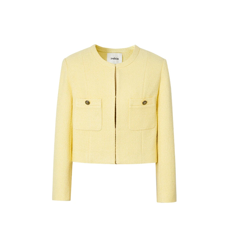 indicia标记商场春秋小香风外套气质高级感外套 5C308WT404