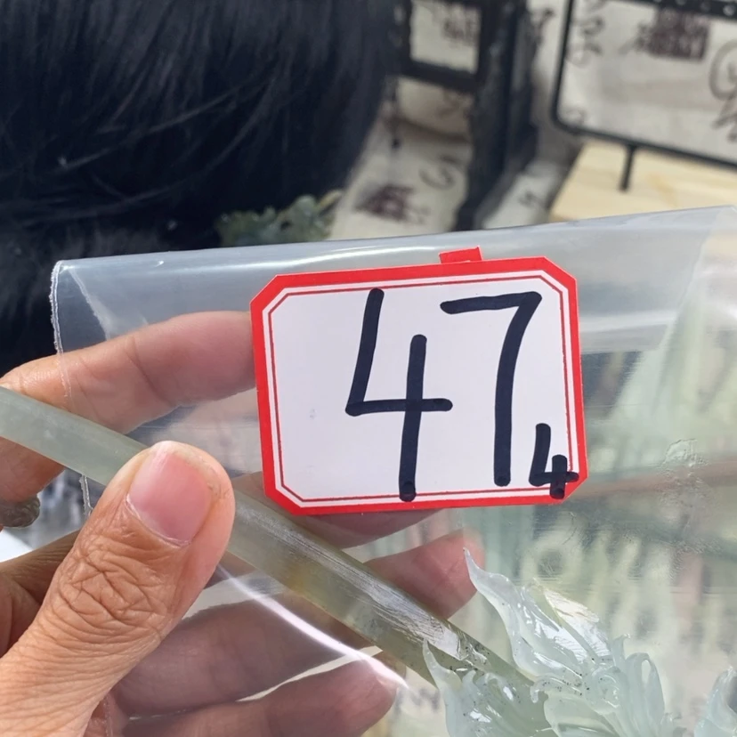 【闪购商品】蛇纹石玉发饰未镶嵌小****爱