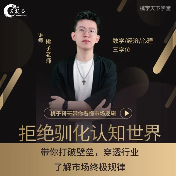 【桃李天下】桃子老师思维认知体系