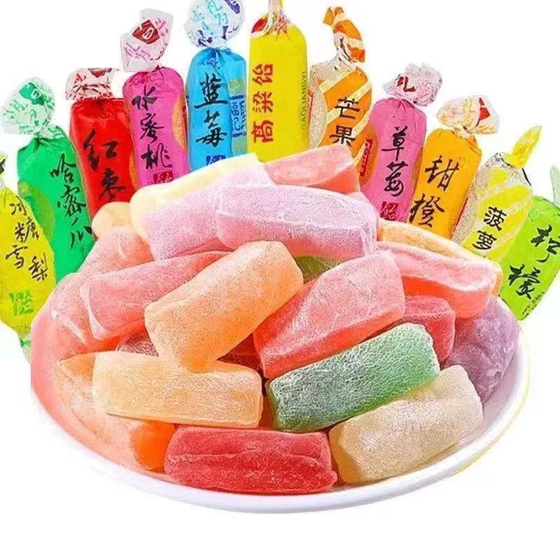 山东特产高粱饴Q弹可拉丝软糖多种水果口味糖果年货零食糖果童年