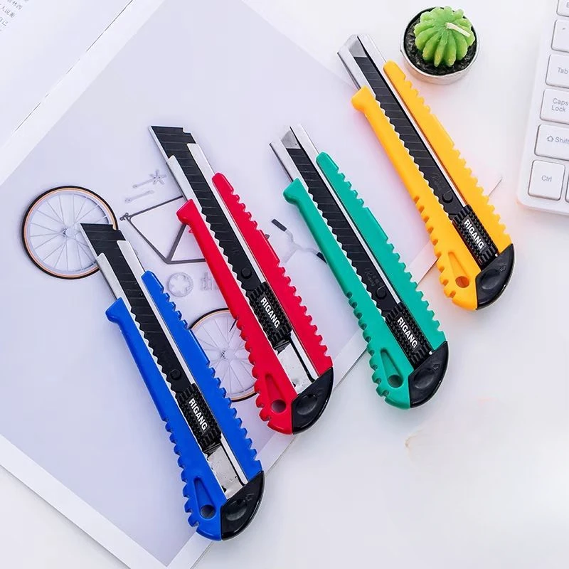 日钢纸箱刀壁纸刀介刀五金工具刀片物流刀快递刀拆箱刀电商美工刀