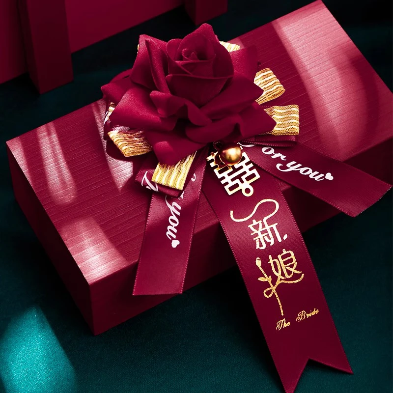 新郎新娘结婚胸花婚礼全套家人父母伴郎伴娘襟花高级感婚庆针饰品