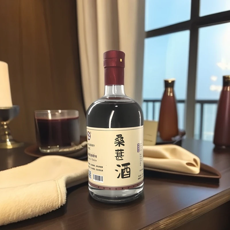 即韵 桑葚酒经典500ml 非浸泡 无添加 无香精