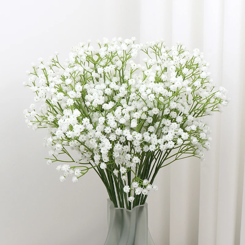 满天星假花 小清新仿真花客厅摆设花艺花瓶插花材 婚庆花材满天星