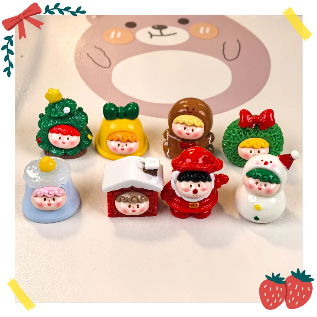 直播间【圣诞李四摆件】树脂系列